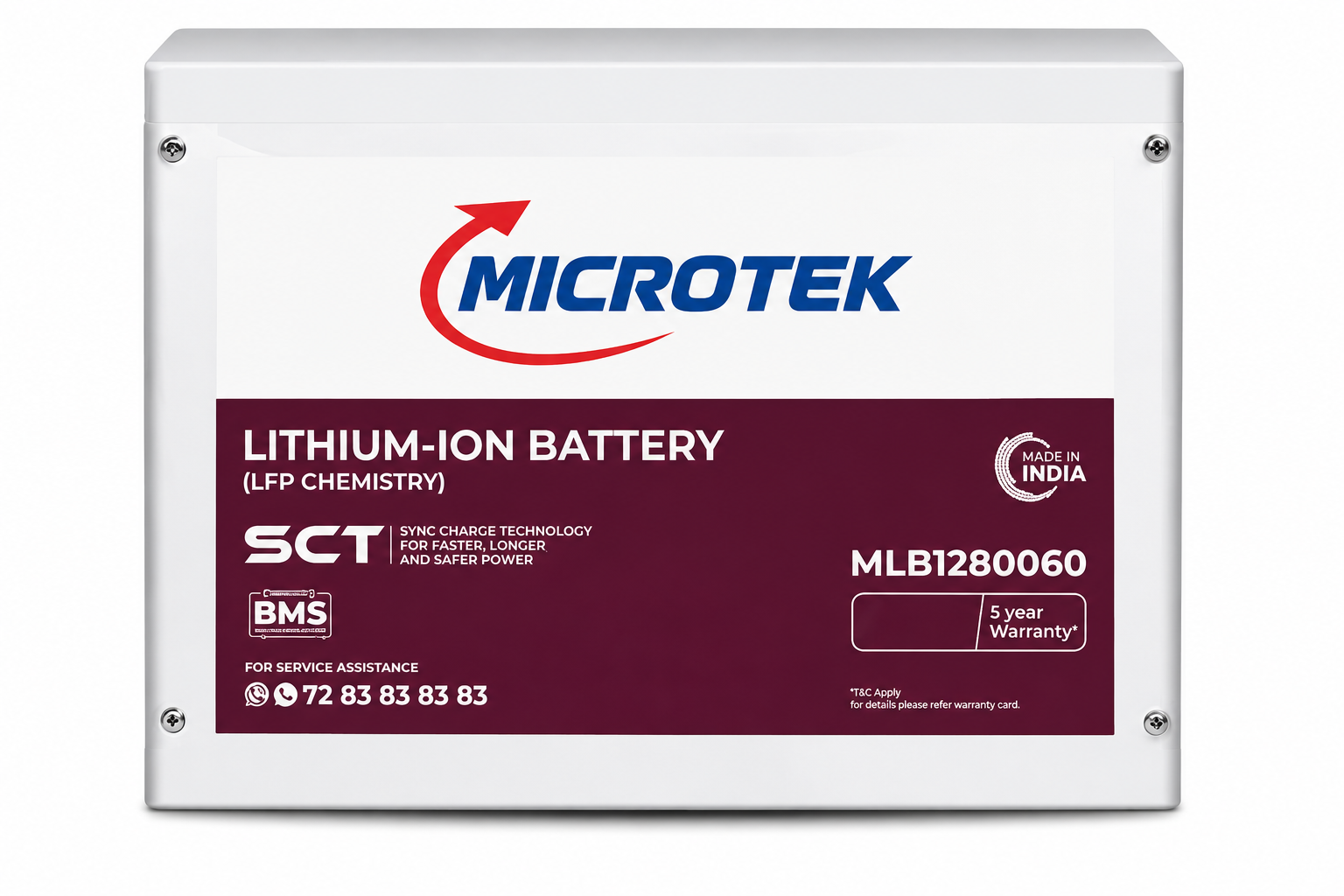 Microtek - Lithium MLB12800060